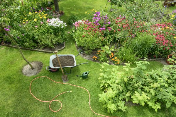 Flower Bed Construction in Parker