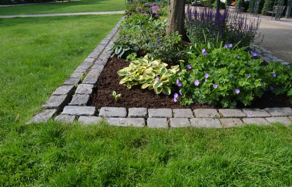 Flower Bed Mulching in Parker