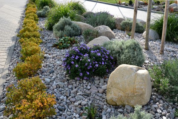 Decorative Rock Installation in Parker